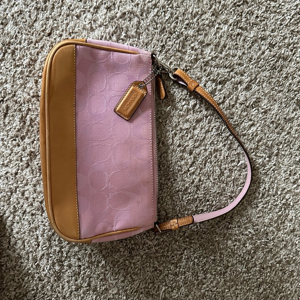 Pink Coach Purse